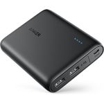 Anker PowerCore 13000 mAh Powerbank Externer 2-Port 3 A, schwarz (A1215011)