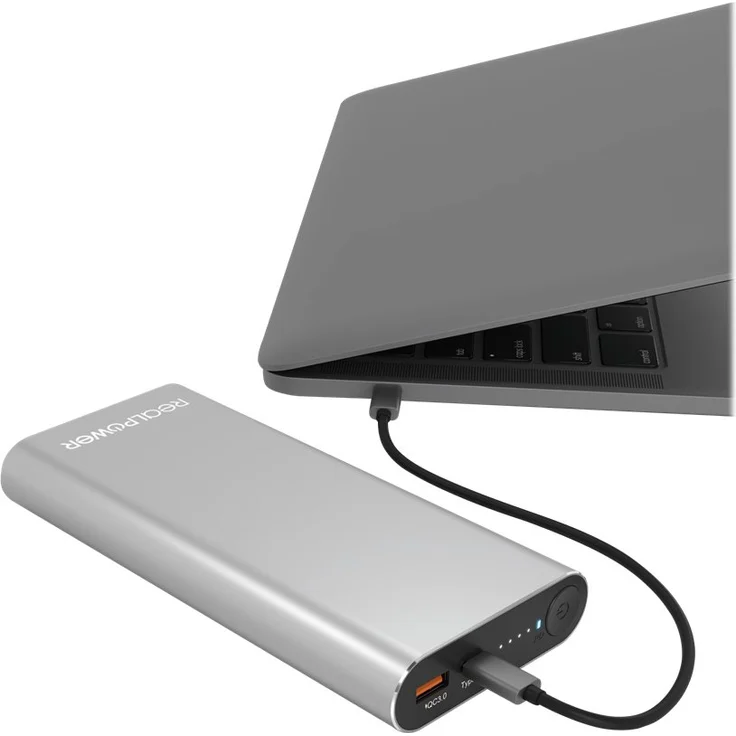 RealPower PB-20000PD Pro Akkuladegerät Aluminium 20000 mAh (282237) – Bild 3