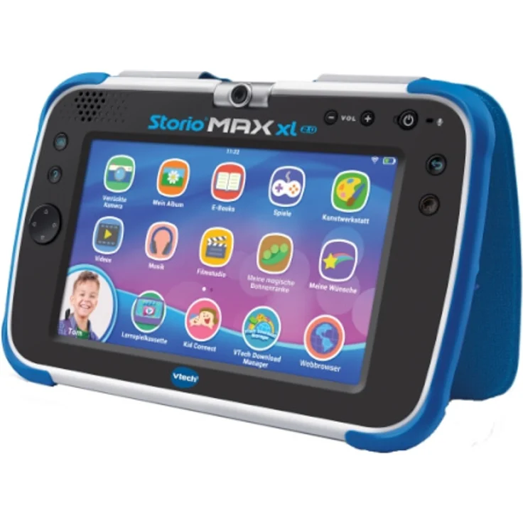 Vtech Storio Max XL 2.0 SD-Auflösung 7 Zoll, WLAN-Tablet, 8 GB Speicher, Android, Blau (80-194604) – Bild 2