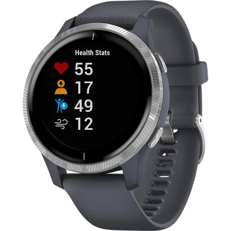 Garmin venu Smartwatch Unisex, Einheitsgröße, Schwarz/Schiefergrau (010-02173-12) – Bild 9