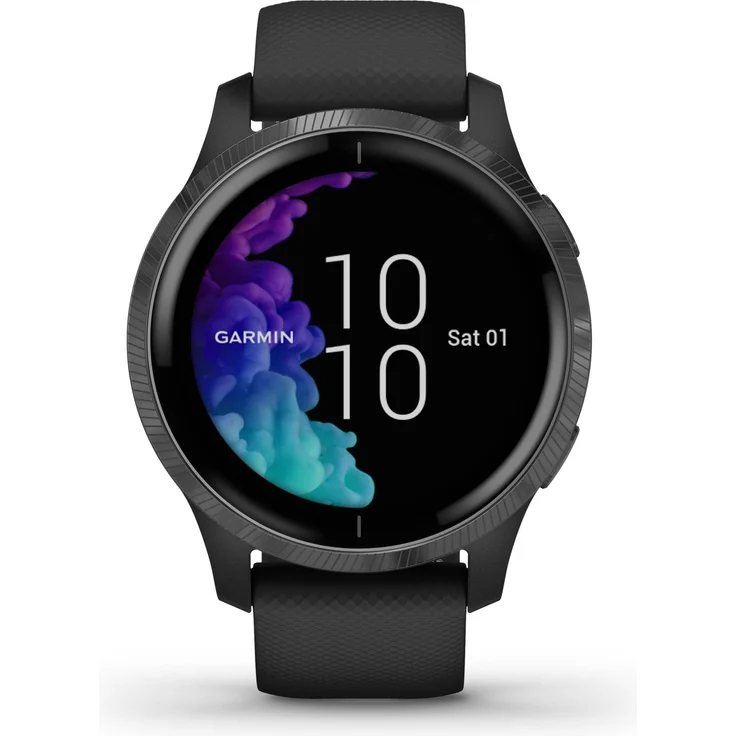 Garmin venu Smartwatch Unisex, Einheitsgröße, Schwarz/Schiefergrau (010-02173-12) – Bild 6