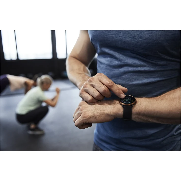 Polar Ignite Fitnessuhr GPS, Unisex, M/L, Schwarz/Kupfer (90079362) – Bild 3