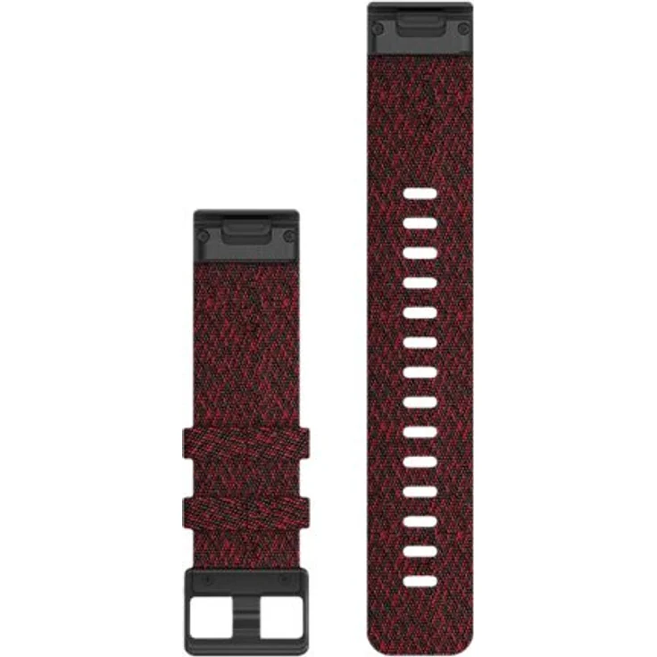 Garmin QuickFit Ersatzarmband 22mm, Nylon, Rot (010-12863-06) – Bild 2
