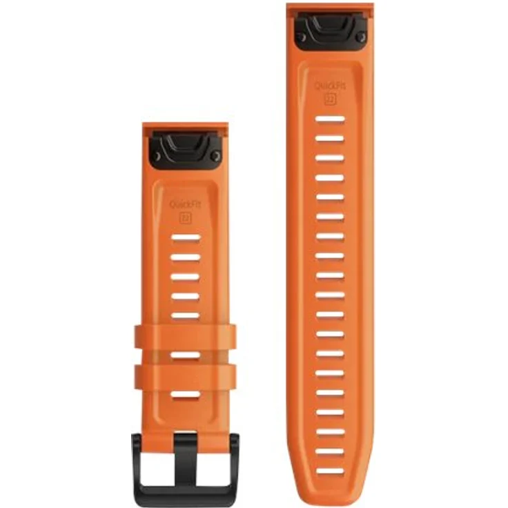 Garmin QuickFit Ersatzarmband 22mm, Silikon orange (010-12863-01) – Bild 2