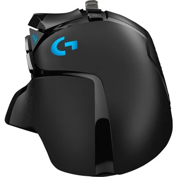 Logitech G502 LIGHTSPEED Wireless Gaming Maus, Kabellose Verbindung, USB-Anschluss, HERO 16000 DPI Sensor, RGB-Beleuchtung, Gewichtstuning, Powerplay-Kompatibel, PC-Mac - Schwarz, Englische Verpackung – Bild 7