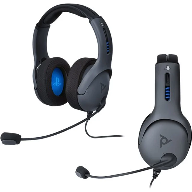 PDP LVL50 Stereo Gaming Headset Schwarz kabelgebundenes - für Playstation 4 – Bild 2