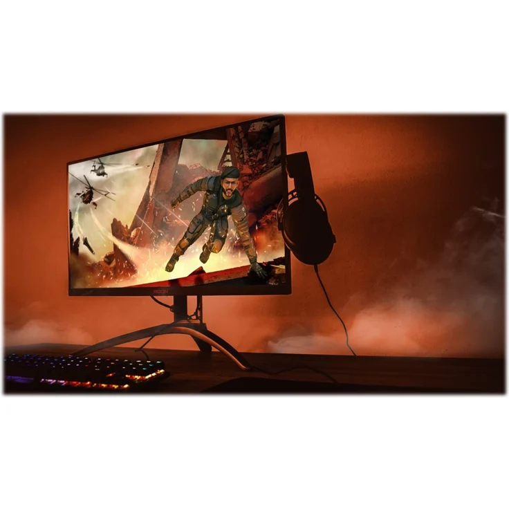 AOC AGON AG273QX 68 cm (27 Zoll) Monitor (HDMI, DisplayPort, USB Hub, Free-Sync 2, 1ms Reaktionszeit, HDR 400, 2560 x 1440, 165 Hz) schwarz – Bild 11