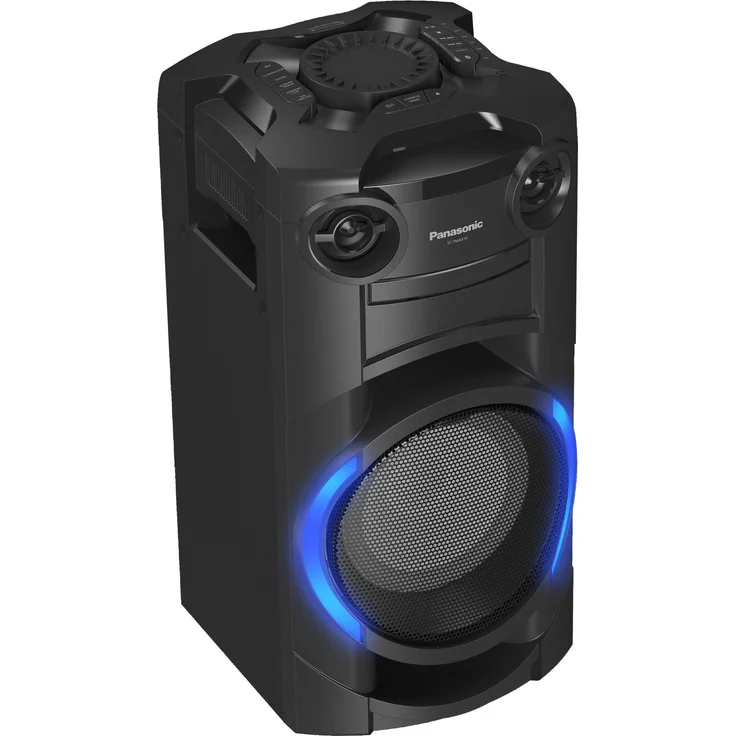 Panasonic SC-TMAX10 Bluetooth-Lautsprecher mit CD-Player, Radio, USB-Player, Lichteffekt, schwarz – Bild 6