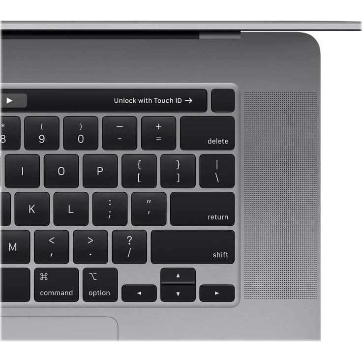 Apple MacBook Pro 16 (2019) 16 Zoll (3.072 x 1.920) Intel® Core i9-9880H (2,30 GHz) 16GB RAM 1000GB M.2 PCIe SSD macOS (Space Grau) (MVVK2D/A) – Bild 4