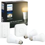 Philips Hue White Ambiance Starter Set 3xE27 LED Lampe BT +Bridge +Dimmschalter