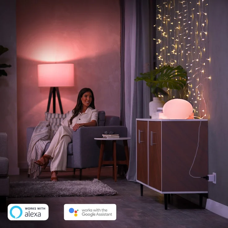 Philips Hue Smart Plug, smarte Steckdose, kompatibel mit Amazon Alexa (Echo, Echo Dot), Google Assistant, Philips Hue und ZigBee, weiß – Bild 6