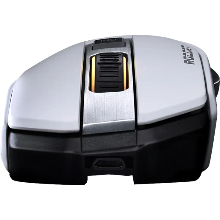 Roccat Kain 202 AIMO RGB Gaming Maus (16.000 DPI Owl-Eye Sensor, Kabellos, Titan Click Technologie), weiß – Bild 10