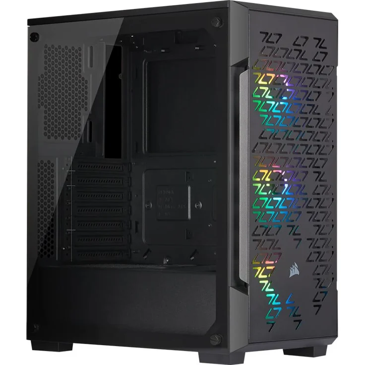 Corsair iCUE 220T RGB Airflow Gehärtetes Glas Mid-Tower ATX Smartes Gaming Gehäuse, schwarz – Bild 14