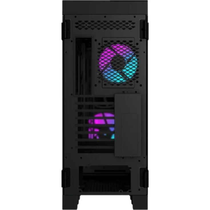 MSI MPG SEKIRA 500X PC-Gehäuse (4X USB 3.2 Gen1, 1x USB 3.2 Gen2 Type C, Mid-Tower, 1x HD Audio, 1x Mic, Mystic Light) – Bild 6