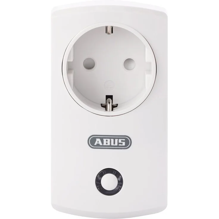 ABUS Funk-Steckdose Smartvest Erweiterung der Funk-Alarmanlage | WLAN | Smarte Lichtsteuerung | Steuerbar via App | Anwesenheitssimulation | weiß | 38833 – Bild 2