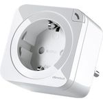 Devolo Home Control Schaltsteckdose-Messsteckdose 2.0 (schaltbare Steckdose mit Smart M Funktion, Z-Wave Hausautomation, Haussteuerung per iOS-Android App, Smart Home Aktor) Weiß, 1 Stück, 9914