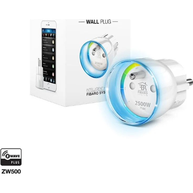 FIBARO Wall Plug - Z-Wave Plus Smart Steckdose Plug mit Leistungsmessung, Typ E (FGWPE-102 ZW5 EU) – Bild 6
