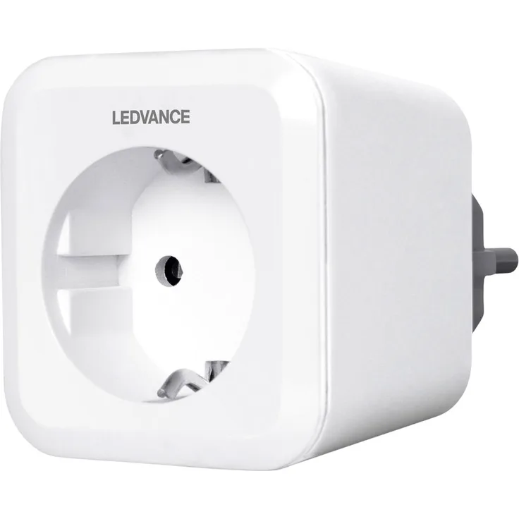 LEDVANCE Smart+ Plug, Bluetooth schaltbare Steckdose, fernbedienbar, für die Lichtsteuerung in Ihrem Smart Home, Kompatibel mit Apple Homekit und LEDVAN Smart+ App für Android