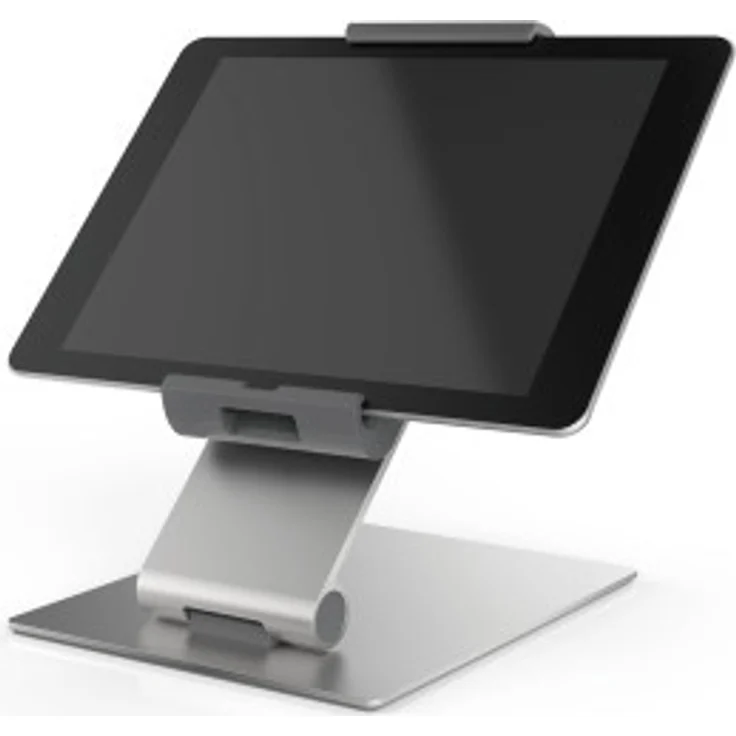 Durable 893023 Tablet Tischhalterung (für Tablets 7-13 Zoll, 360° drehbar mit Diebstahlsicherung) silber-anthrazit – Bild 2