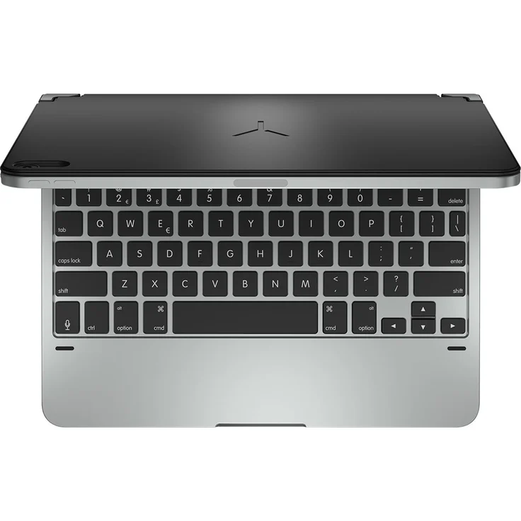 BRYDGE 11.0 Pro, Hochwertige Bluetooth Tastatur aus Aluminium für das iPad Pro 11'' (2018 &2020), deutsches Layout QWERTZ, inklusive magnetischem iPad Cover, silber – Bild 2