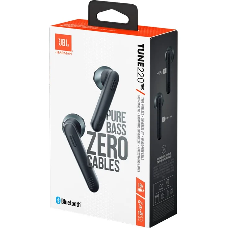JBL Tune 220 TWS In-Ear Kopfhörer mit Bluetooth, Mikrofon, schwarz - Preisvergleich – Bild 12