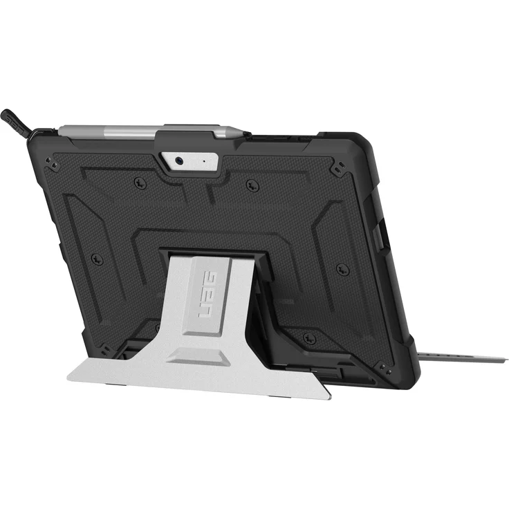 Urban Armor Gear Metropolis Schutzhülle für Microsoft Surface Go - schwarz [Microsoft Zertifiziert I TypeCover Kompatibel I Surface Pen Halter I Stoßfest I Standfunktion] - 321076114040 – Bild 4