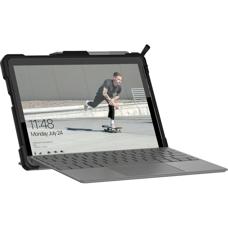 Urban Armor Gear Metropolis Schutzhülle für Microsoft Surface Go - schwarz [Microsoft Zertifiziert I TypeCover Kompatibel I Surface Pen Halter I Stoßfest I Standfunktion] - 321076114040 – Bild 7