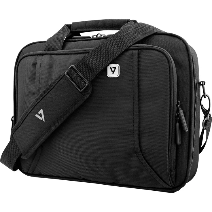 V7 CCP13-BLK-9N 13'' Professional Front Loading Laptop Case (RFID, Weather Resitant) – Bild 2