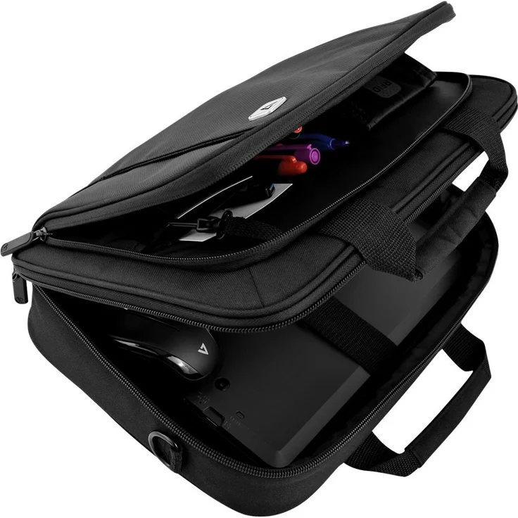 V7 CCP13-BLK-9N 13'' Professional Front Loading Laptop Case (RFID, Weather Resitant) – Bild 4