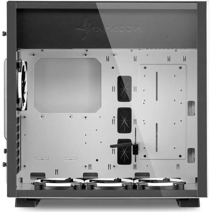 Sharkoon Pure Steel RGB, Glasfenster, Weiß – Bild 3