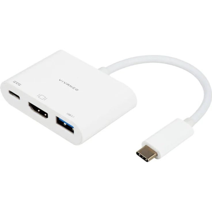 Vivanco CC UC UACHD USB-C Adapter HDMI Ladung HUB – Bild 3