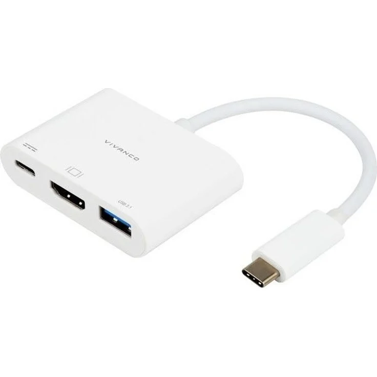 Vivanco CC UC UACHD USB-C Adapter HDMI Ladung HUB – Bild 2