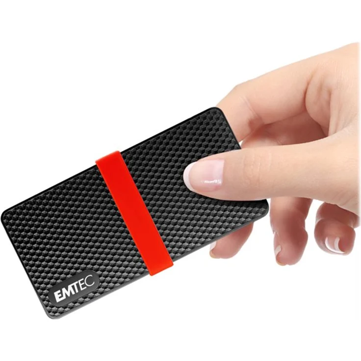 EMTEC SSD Power Plus X200 - Solid-State-Disk - 1 TB - extern (tragbar) - USB 3.1 Gen 1 (USB-C Steckverbinder) (ECSSD1TX200) – Bild 3