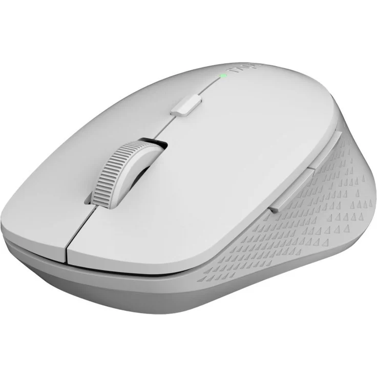 Rapoo M300 kabellose Multimodus-Maus - Bluetooth 3.0, 4.0, 2,4 GHz, 1.600 DPI Sensor, geräuschlose Tasten, hellgrau – Bild 2
