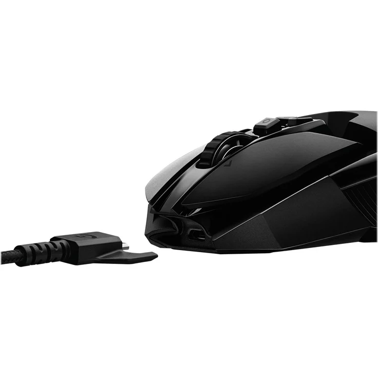 Logitech G903 LIGHTSPEED kabellose Gaming-Maus (mit Hero 16K-Sensor, 140+ Stunden Akkulaufzeit mit wiederaufladbarem Akku und Lightsync Rgb. Powerplay-kompatibel, Deutsche Verpackung - Schwarz – Bild 14