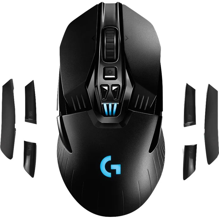 Logitech G903 LIGHTSPEED kabellose Gaming-Maus (mit Hero 16K-Sensor, 140+ Stunden Akkulaufzeit mit wiederaufladbarem Akku und Lightsync Rgb. Powerplay-kompatibel, Deutsche Verpackung - Schwarz – Bild 9