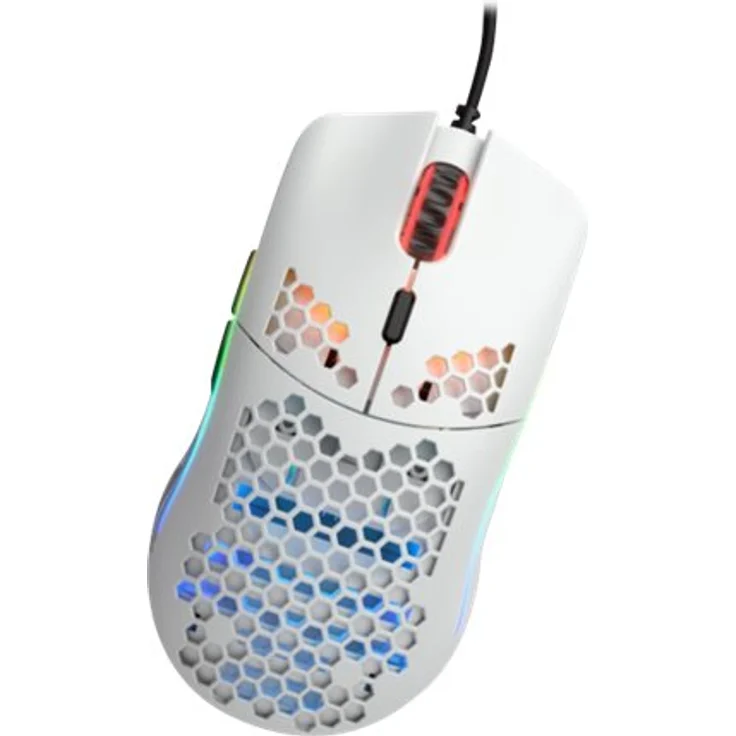 Glorious PC Gaming Race Model O Gaming-Maus mit Kabel, Weiß Matt – Bild 7