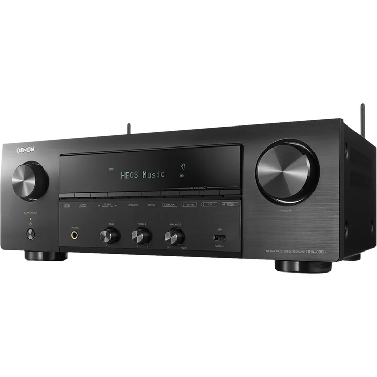 Denon DRA-800H Stereo Receiver und Verstärker, Alexa Kompatibel, HDMI, Bluetooth, WLAN, DAB+ Radio, Musikstreaming, AirPlay 2, HEOS Multiroom, schwarz – Bild 17