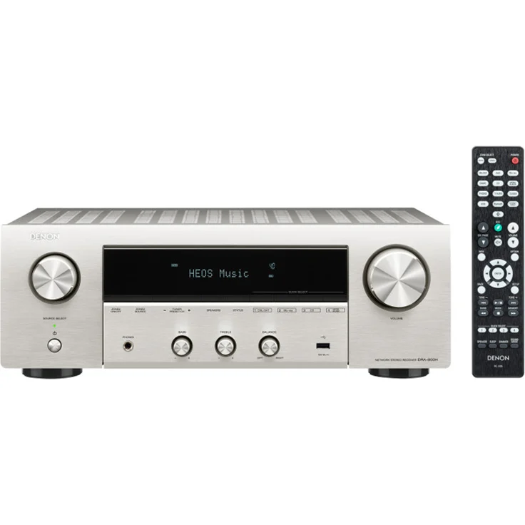 Denon DRA-800H 2.1 AV-Receiver mit Bluetooth, WLAN, FM (UKW), DAB+, silber – Bild 10