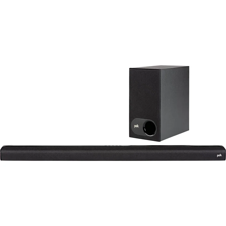 Polk Audio Signa S2 2.1 Soundbar mit Subwoofer, kabellos/kabelgebunden, geeignet für TV, schwarz (2019) – Bild 9