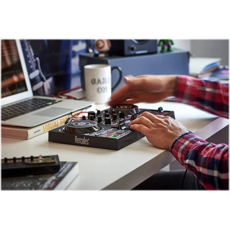 Hercules DJLearning Kit (2-Deck DJ Controller, 2.0 Lautsprecher, DJ-Kopfhörer) – Bild 4