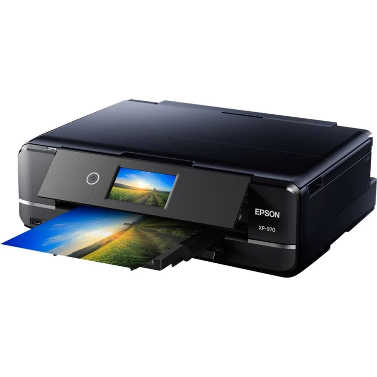 Epson Expression Photo XP-970 (3-in-1) Multifunktionsdrucker - (Tintenstrahl) Farbe, Druckgeschwindigkeit: 8,5 s/w, 8 Farbe, Auflösung: 5760 x 1440, USB, LAN, WLAN, AirPrint, Mobile Print, Cloud Print, Wi-Fi Direct (C11CH45402) – Bild 8