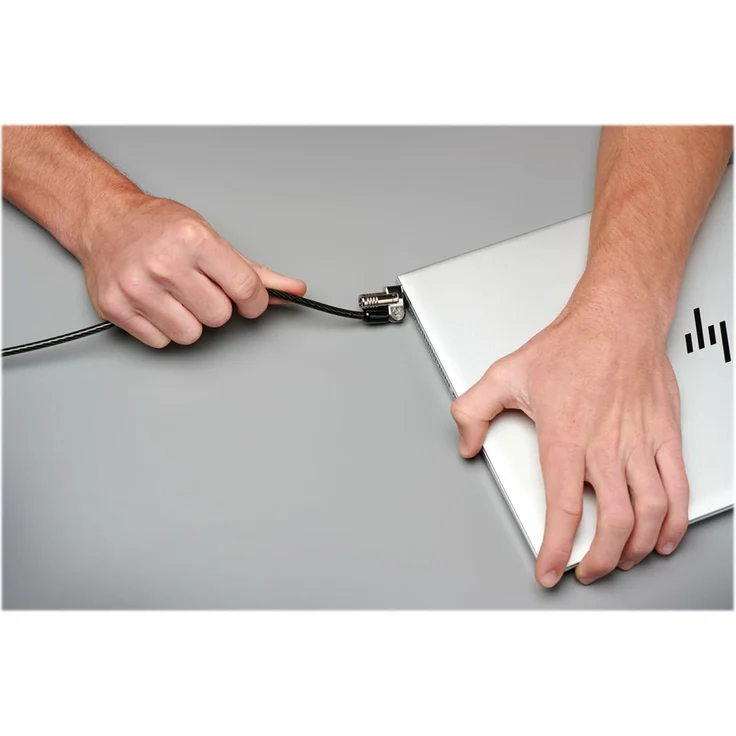 Kensington NanoSaver Laptopschloss für Nano Security Slot in ultradünnen Laptops-Laptops, mit robuster Cleat Locking Technologie und hoch schnittfestem Karbonstahlkabel, K64444WW – Bild 3