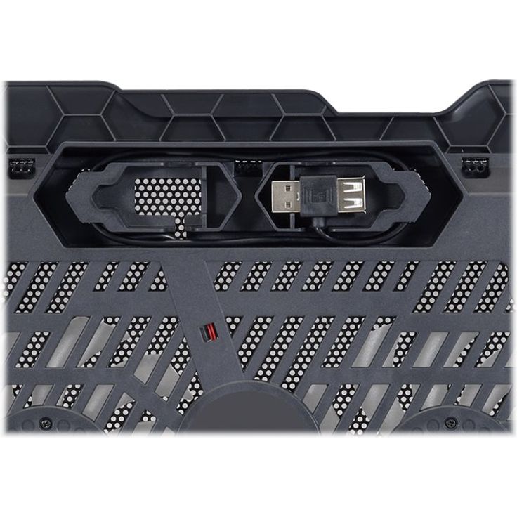 Conceptronic Thana 01B Notebook Cooling Pad, bis 15.6''-2 Lüfte – Bild 4