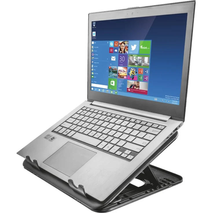 Trust Cyclone Laptopständer 40,6 cm (16 Zoll) mit Lüfter schwarz – Bild 3