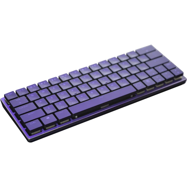 Cooler Master SK621 - Tastatur - Hintergrundbeleuchtung - kabellos - USB, Bluetooth 4.0 - Deutsch QWERTZ - CHERRY MX Low Profile RGB - Gun Metal (SK-621-GKLR1-DE) – Bild 8