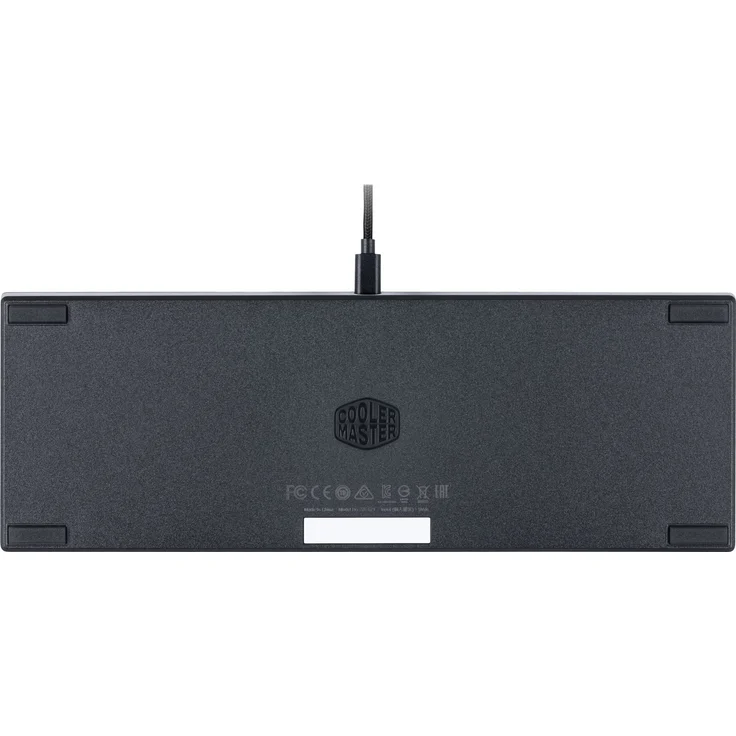 Cooler Master SK621 - Tastatur - Hintergrundbeleuchtung - kabellos - USB, Bluetooth 4.0 - Deutsch QWERTZ - CHERRY MX Low Profile RGB - Gun Metal (SK-621-GKLR1-DE) – Bild 5