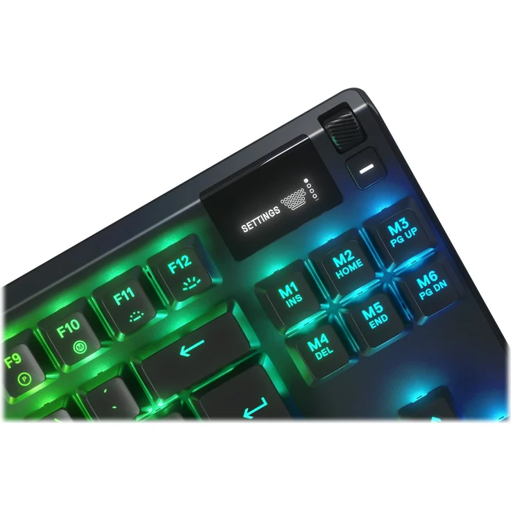 SteelSeries Apex 7 TKL - Mechanische Gaming-Tastatur - Kompakt (TKL) - OLED Smart Display - Rot Schalter - Deutsches (QWERTZ), Layout, Kompakt (TKL) – Bild 5