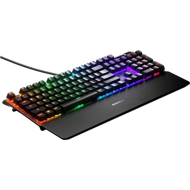 SteelSeries Apex Pro - Tastatur - mit Display - backlit - USB - Deutsch QWERTZ - OmniPoint Adjustable (64627) – Bild 6