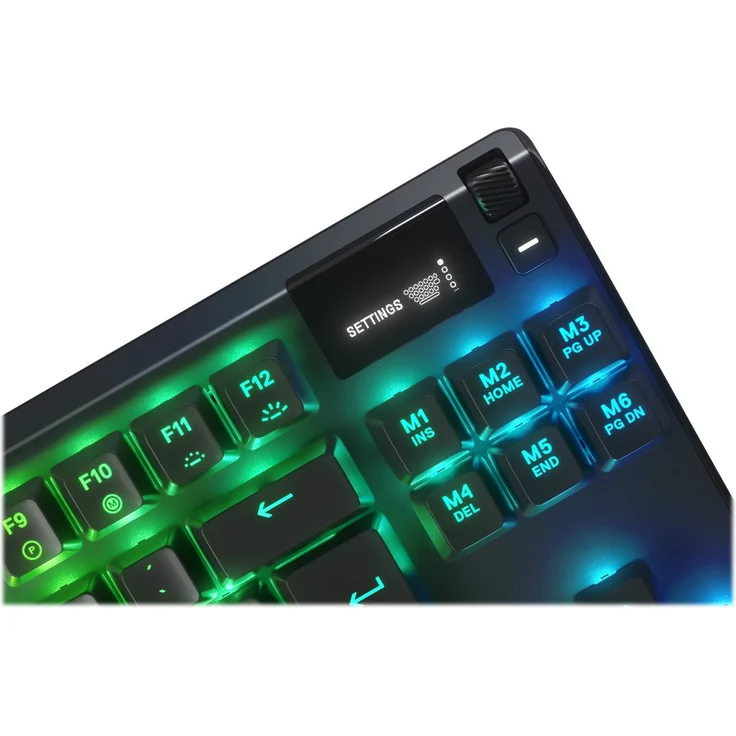 SteelSeries Apex Pro TKL Mechanische Gaming-Tastatur mit anpassbarer Betätigung OLED Smart Display Deutsches QWERTZ - Kompakt -Layout – Bild 3